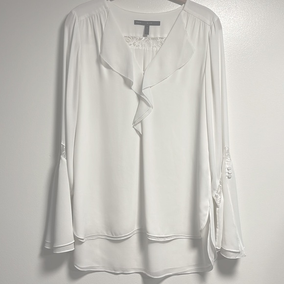 White House Black Market Tops - White House Black Market Bell Sleeve Blouse